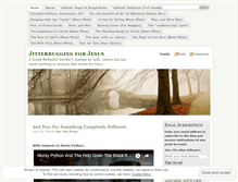 Tablet Screenshot of jitterbuggingforjesus.com